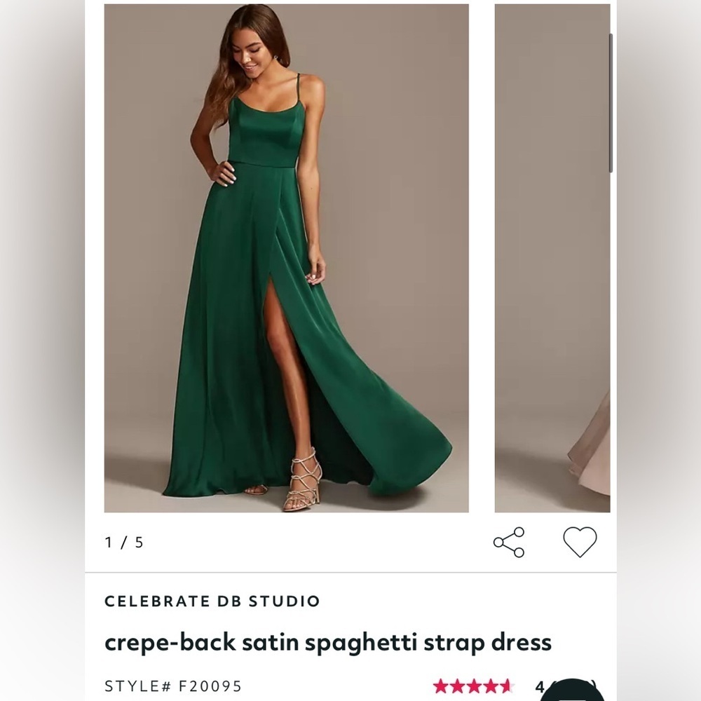 Green Bridesmaid Dress - Picture 7 of 12